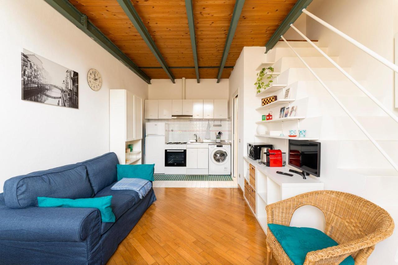 Loft Navigli Porta Genova Lägenhet Milano Exteriör bild