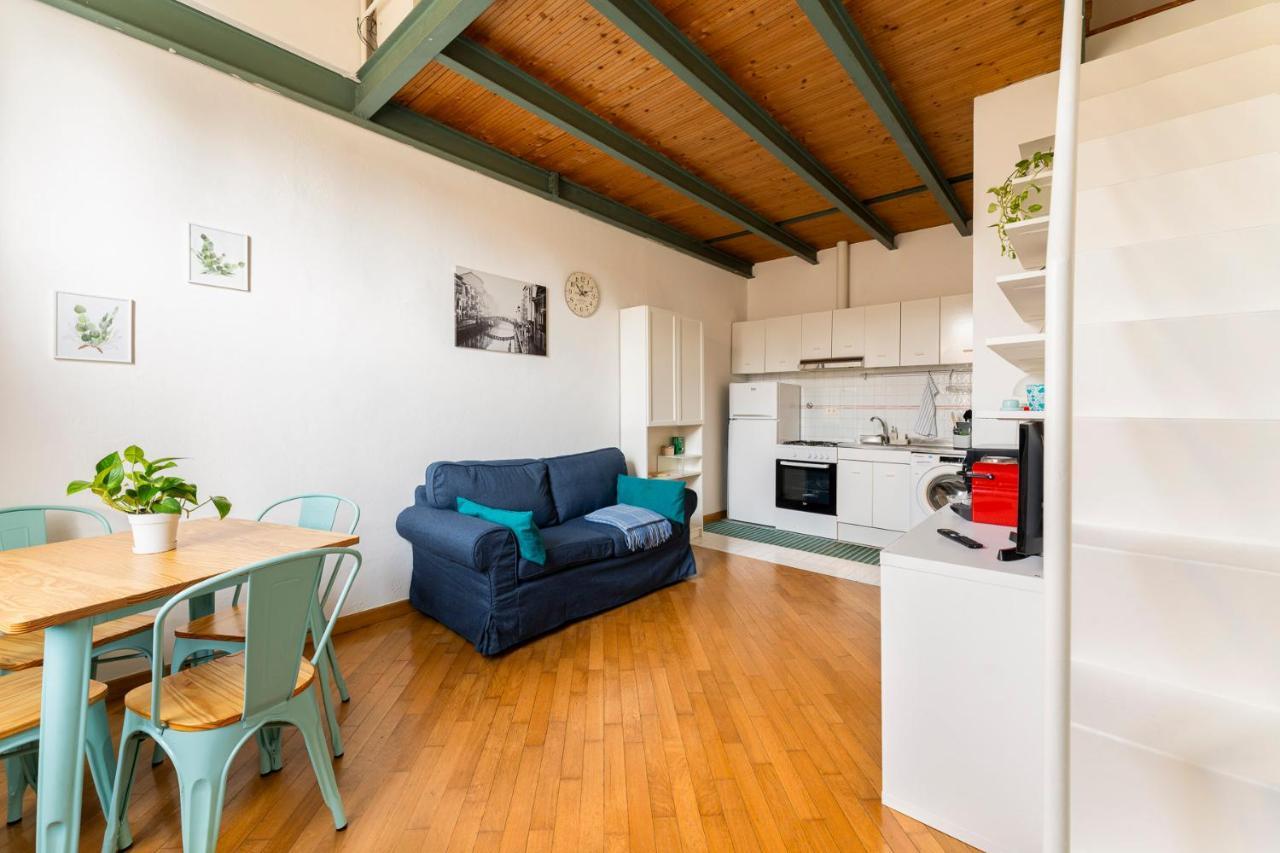 Loft Navigli Porta Genova Lägenhet Milano Exteriör bild